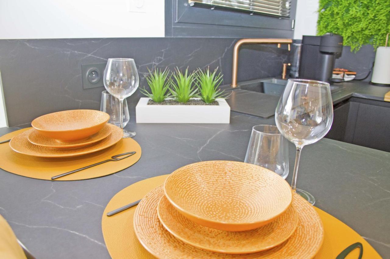 Luxury Garden Jacuzzi Promenade Appartement Nice Buitenkant foto