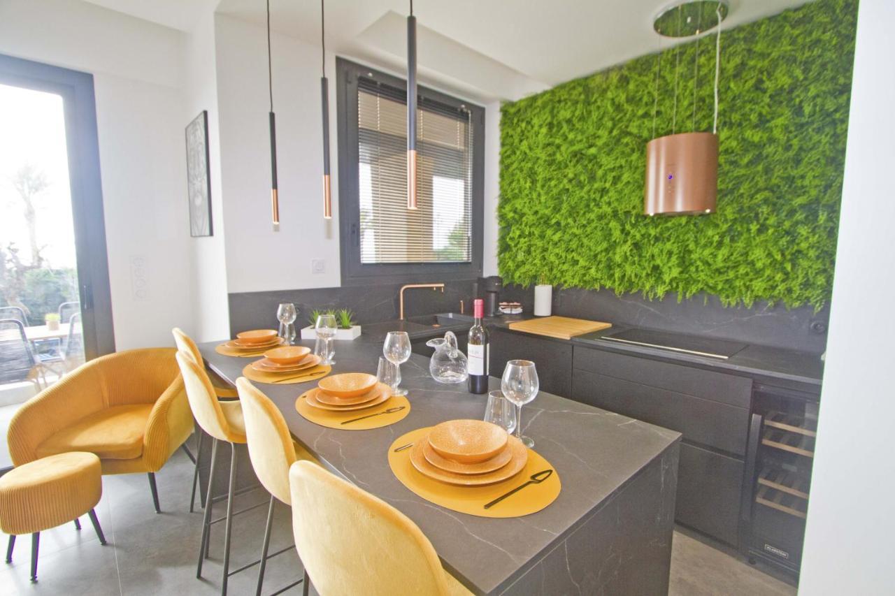 Luxury Garden Jacuzzi Promenade Appartement Nice Buitenkant foto