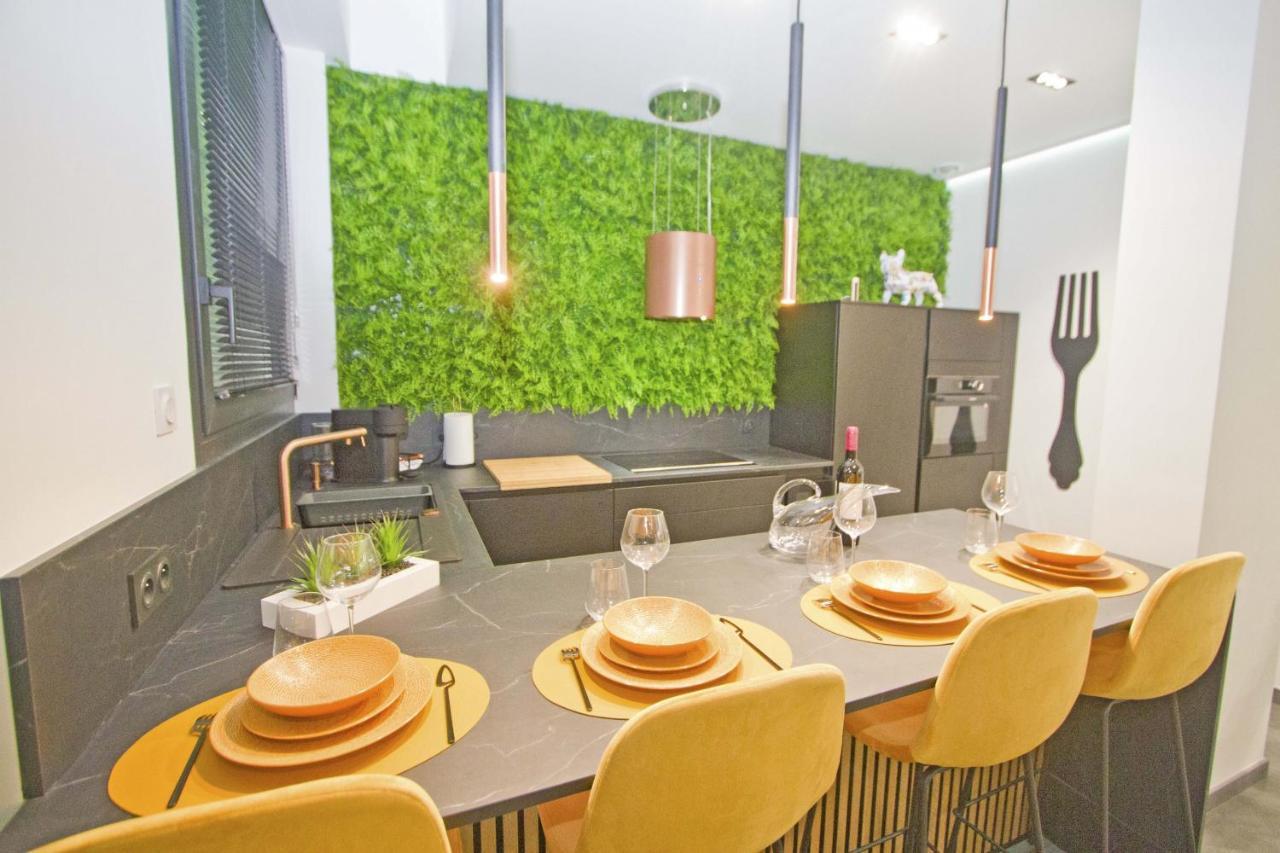Luxury Garden Jacuzzi Promenade Appartement Nice Buitenkant foto