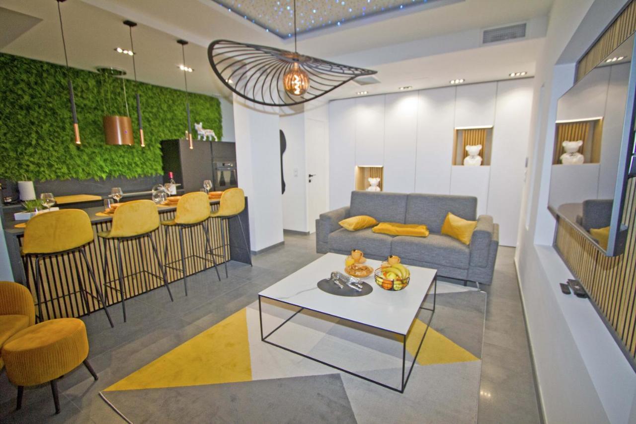 Luxury Garden Jacuzzi Promenade Appartement Nice Buitenkant foto