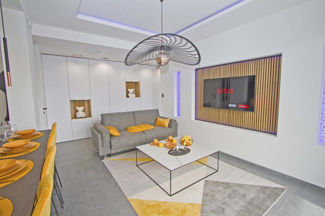 Luxury Garden Jacuzzi Promenade Appartement Nice Buitenkant foto