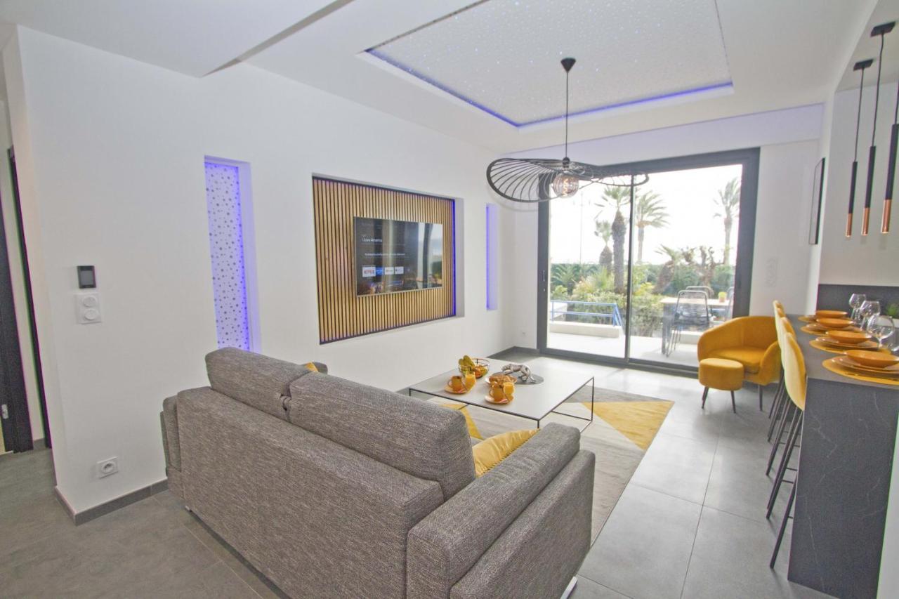Luxury Garden Jacuzzi Promenade Appartement Nice Buitenkant foto